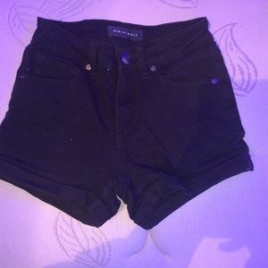 black aeropostale shorts